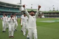 Virat Kohli led his troops manfully in the series win down under [Credit: Getty